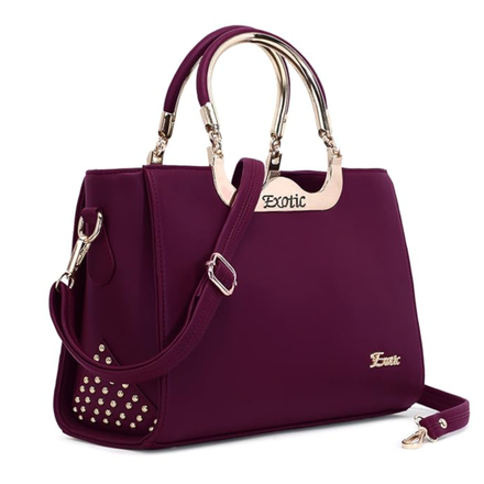 EXOTIC  Elegance Embossed Handbag for Women and Girl